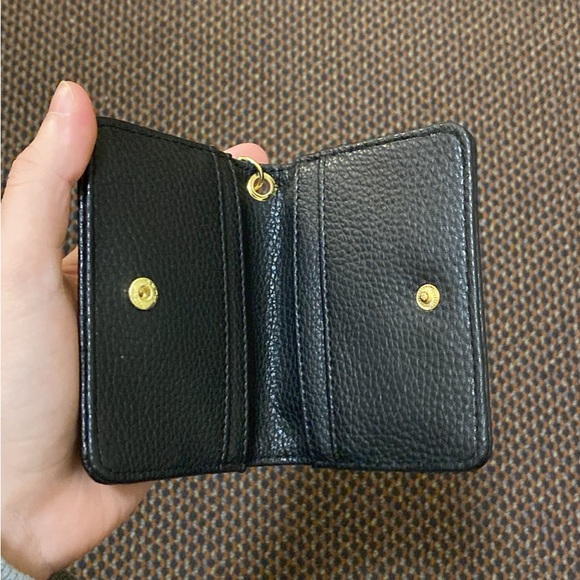 URGENT - Steve Madden Wallet With Chain, black and gold, leather - Picture 4 of 7